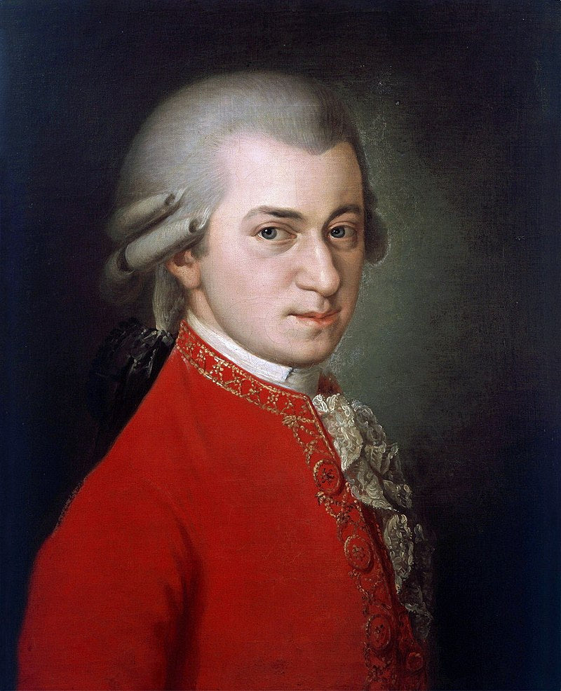Reproduction du tableau « Portrait de Wolfgang Amadeus Mozart (1756–1791) – Barbara Krafft » par Alpha Reproduction en peinture à l’huile