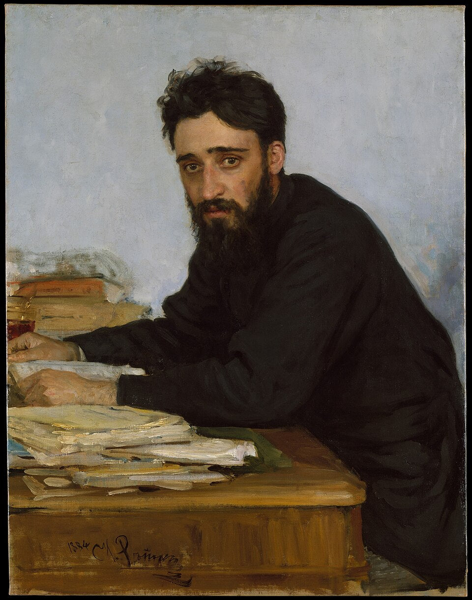 דיוקן של הסופר וסבולוד מ. גרשין (1855-1888) - איליה רפין