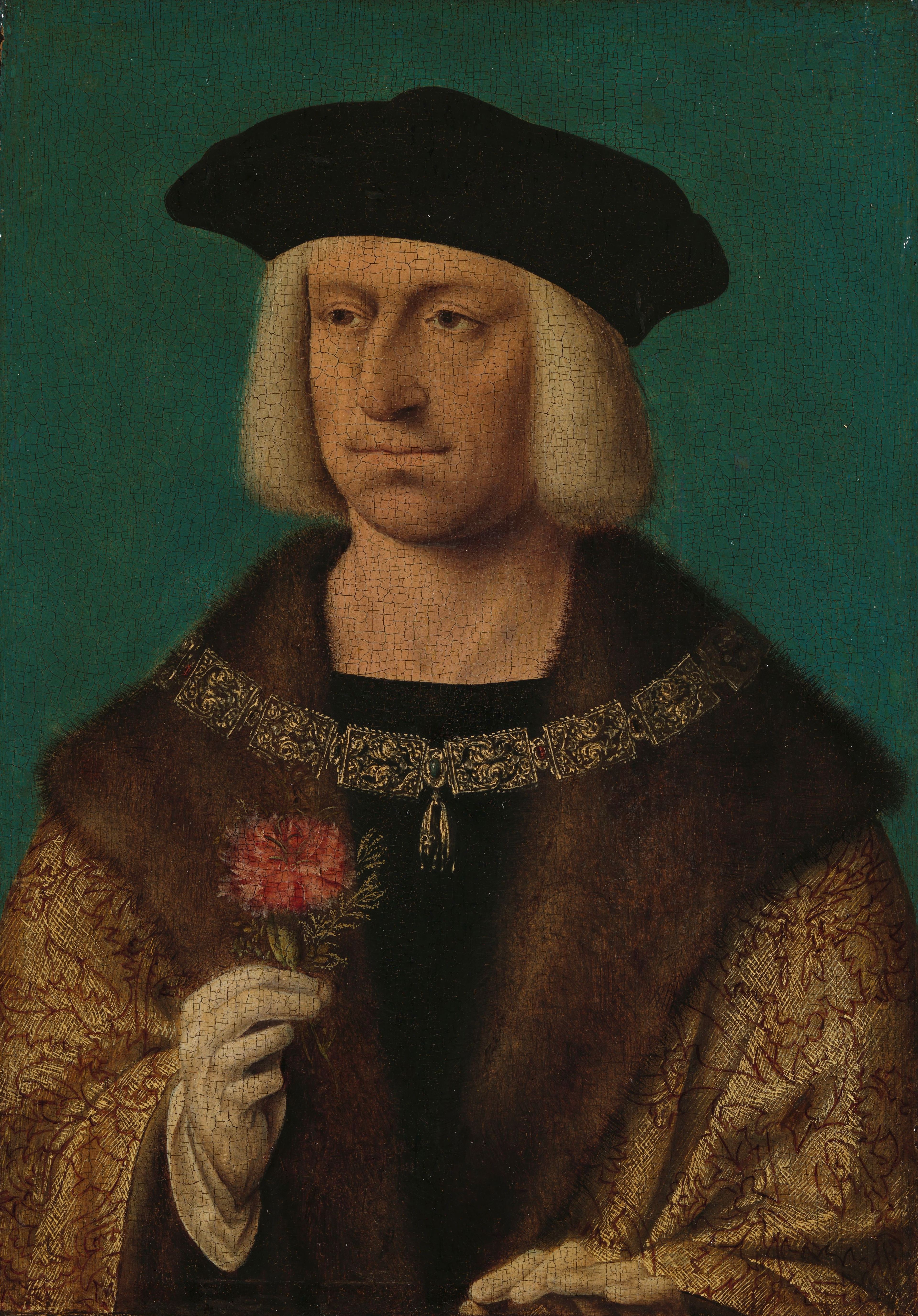 Portrait de Maximilien Ier (1459-1519) - Joos van Cleve