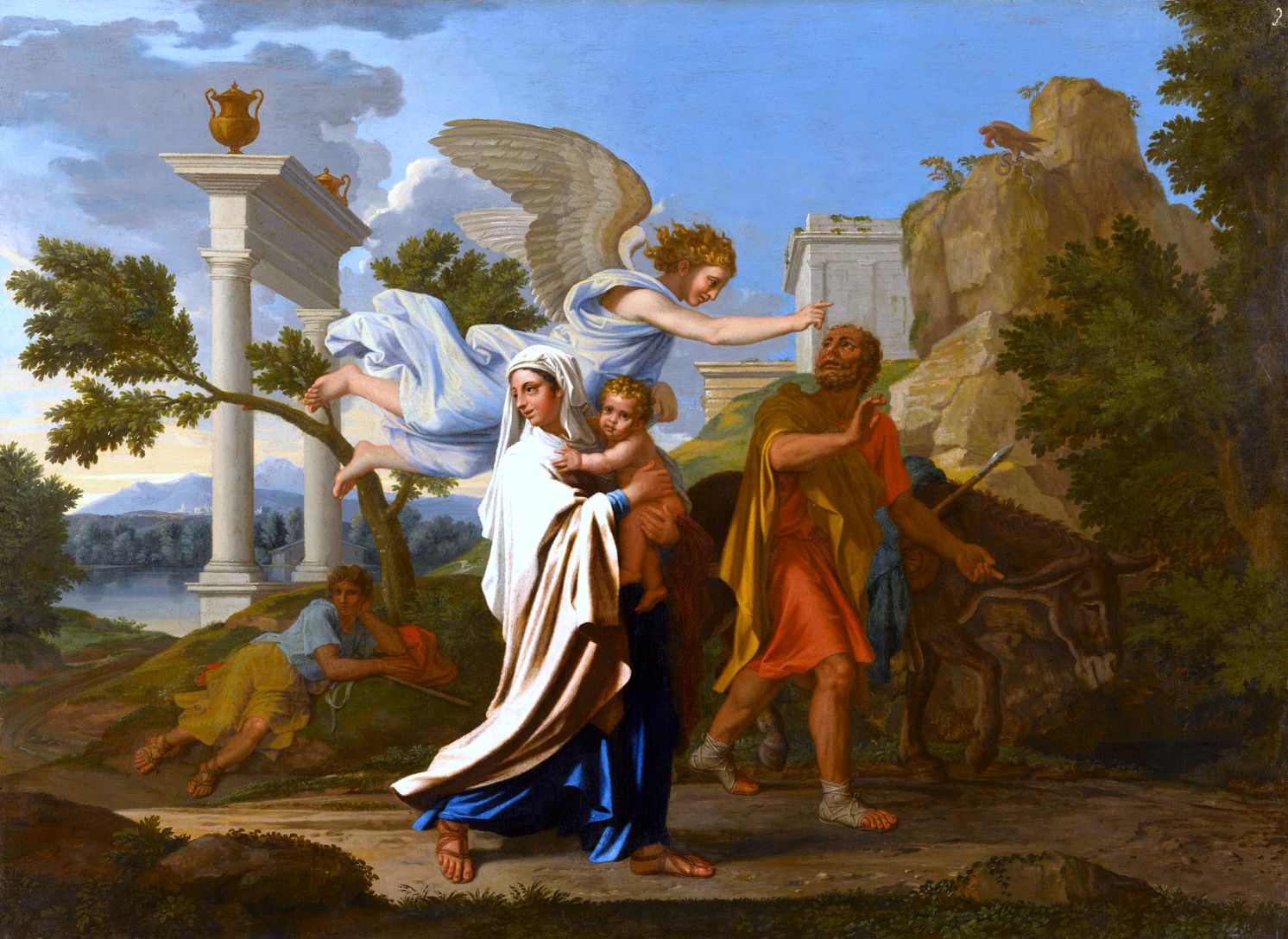 La Fuite en Égypte - Nicolas Poussin