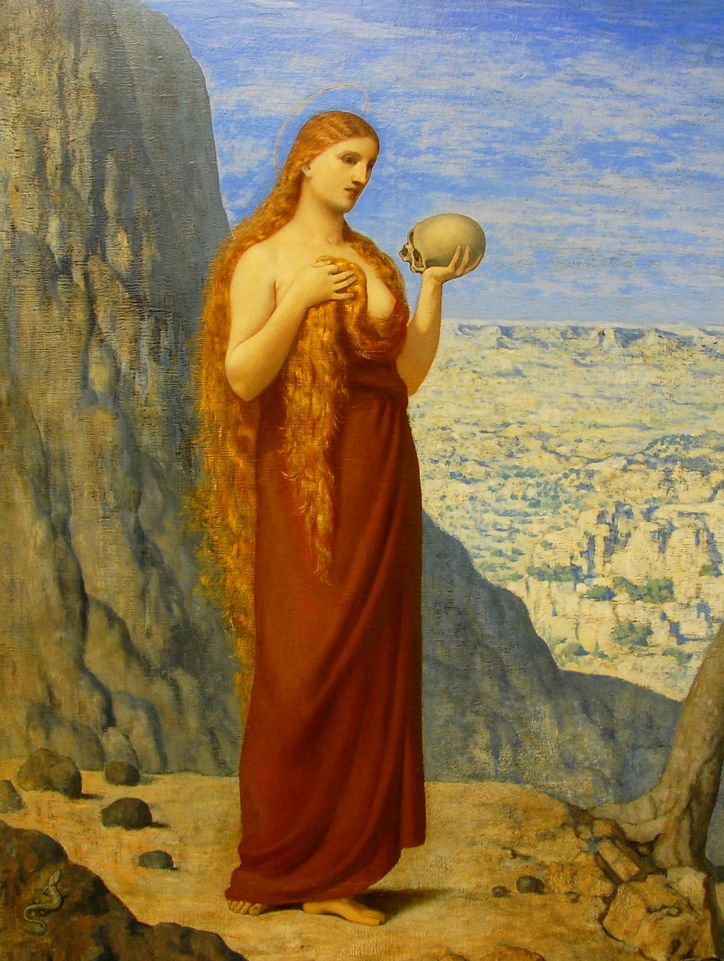 Marie-Madeleine dans le désert - Pierre Puvis de Chavannes