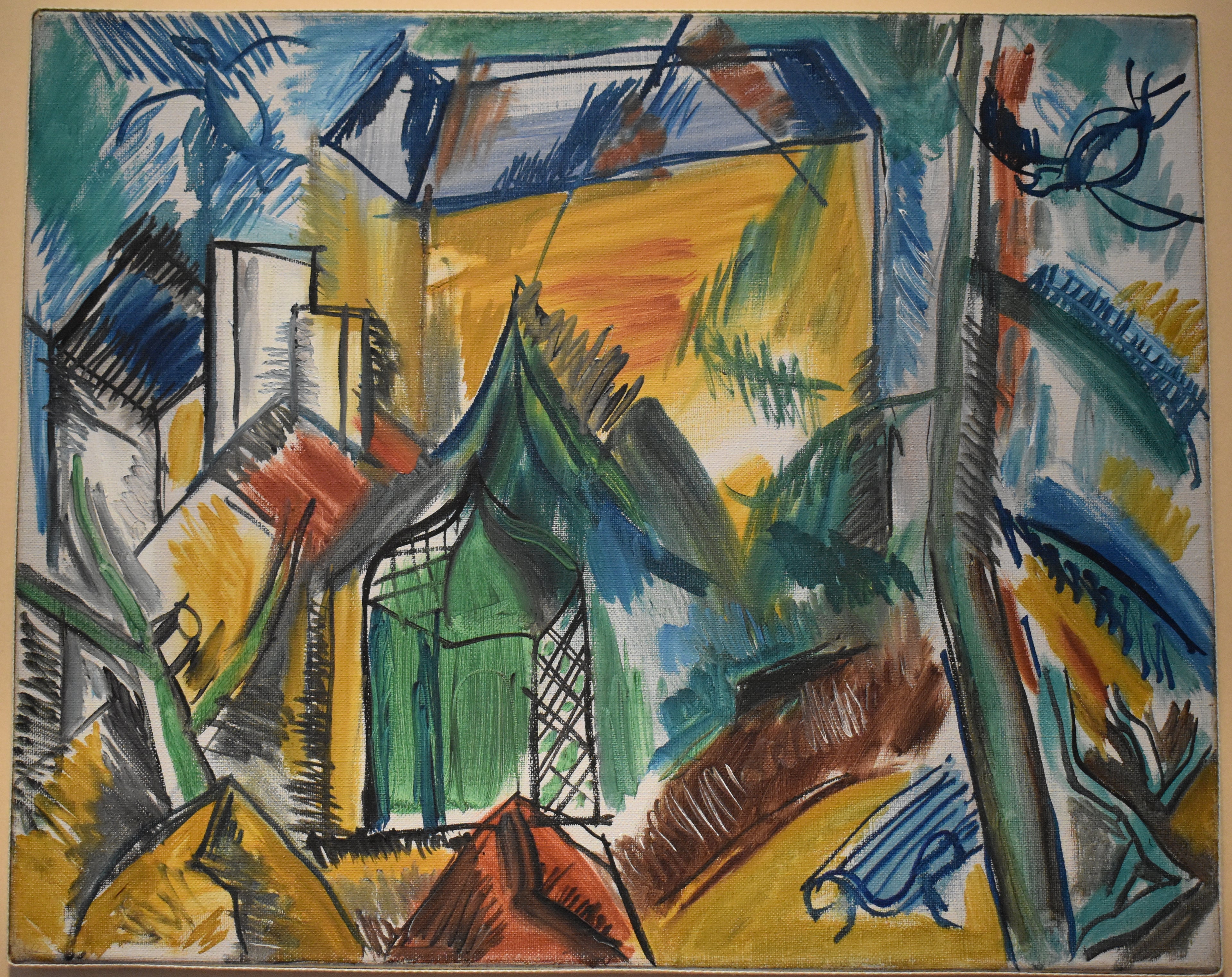 Le jardin abandonné - Raoul Dufy