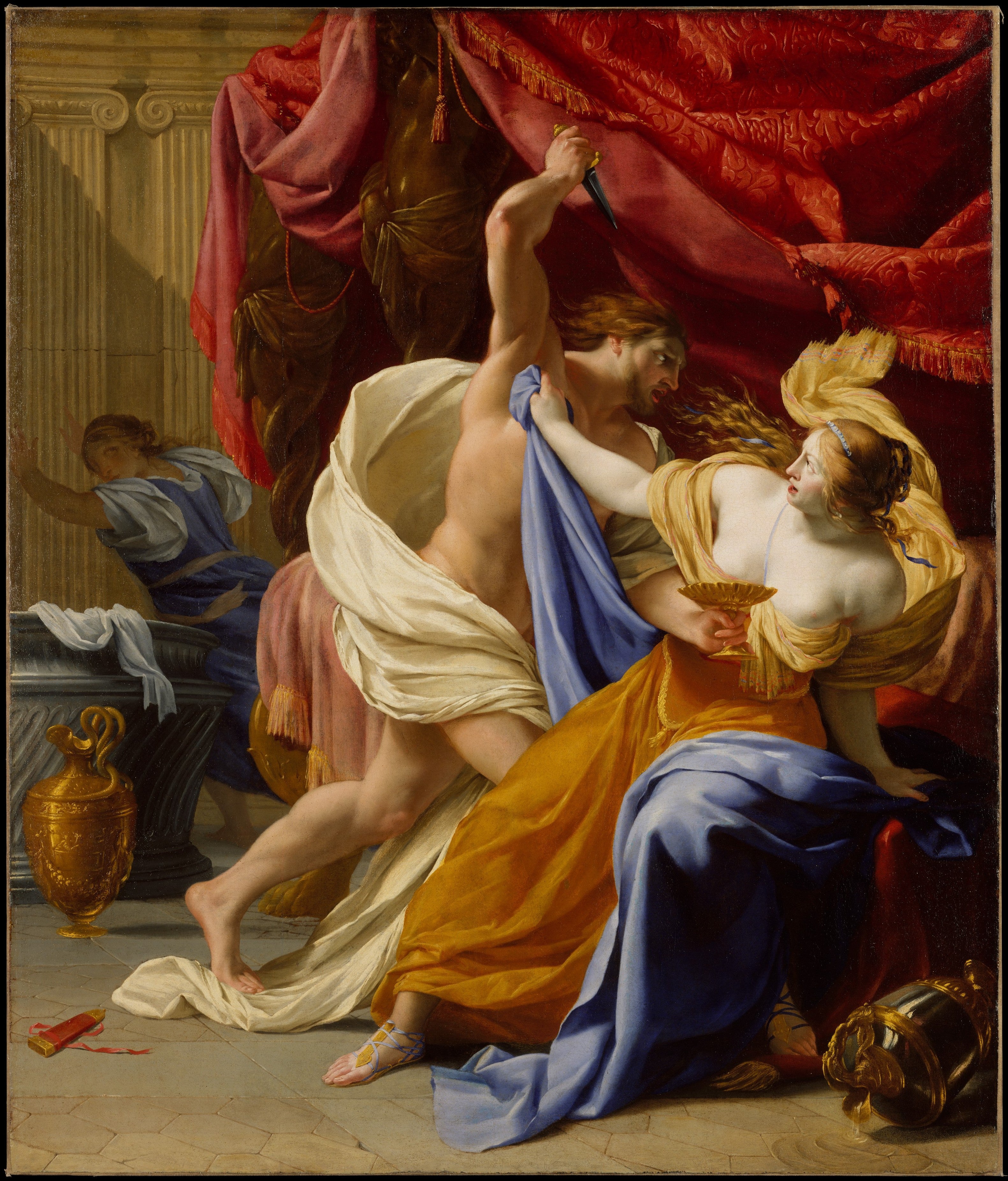 L'Enlèvement de Tamar - Eustache Le Sueur