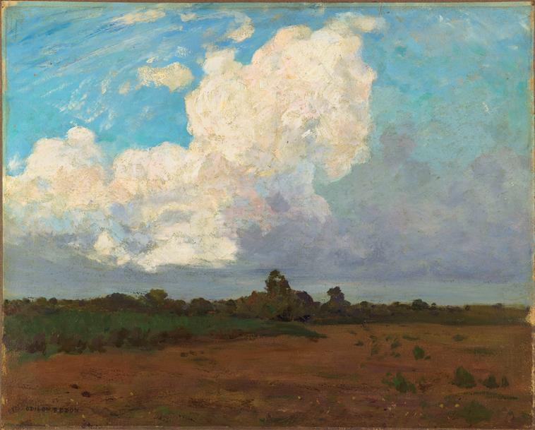 Médoc, la lande - Odilon Redon