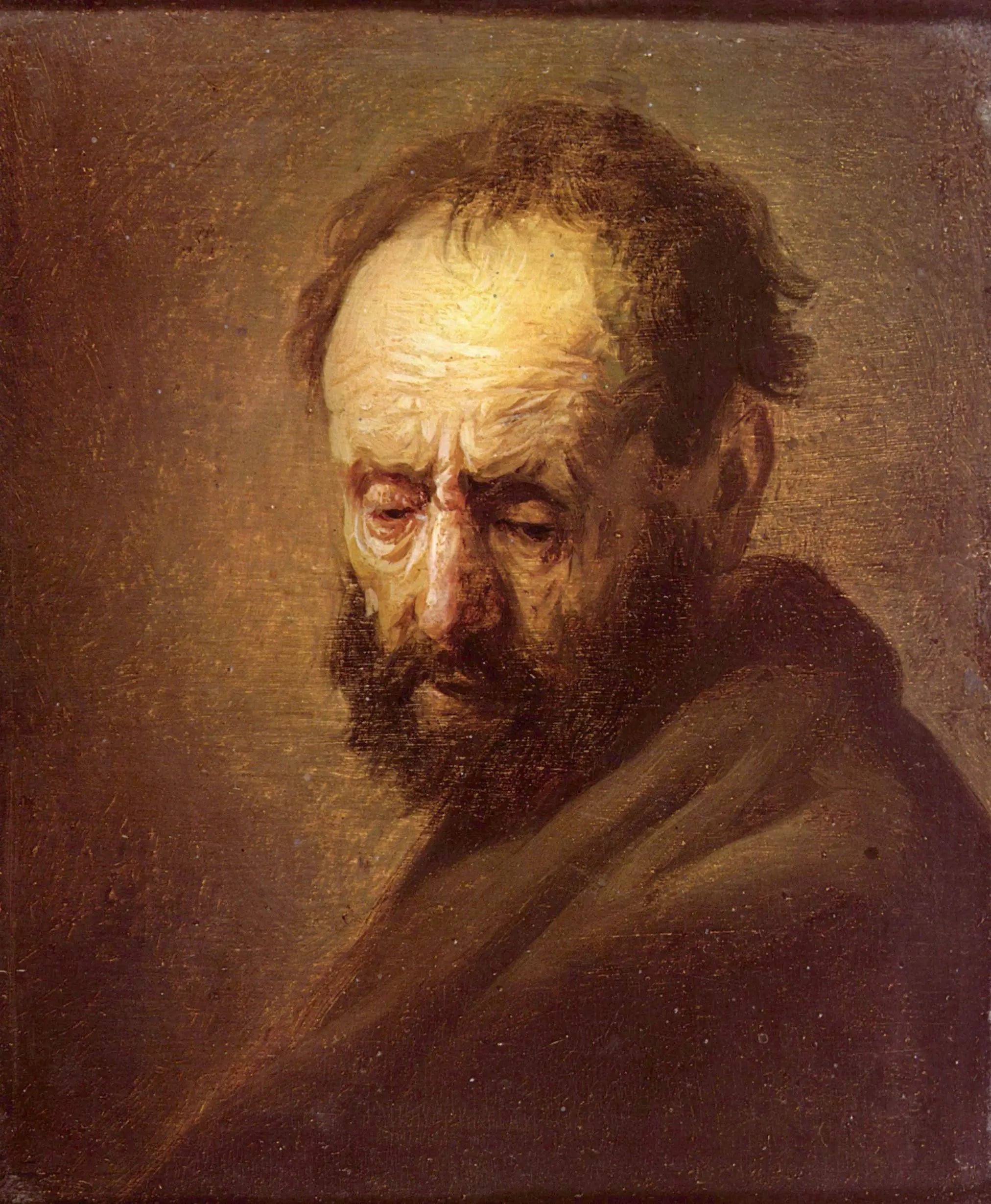 Reproduction du tableau « Vieillard - Rembrandt » par Alpha Reproduction en peinture à l’huile