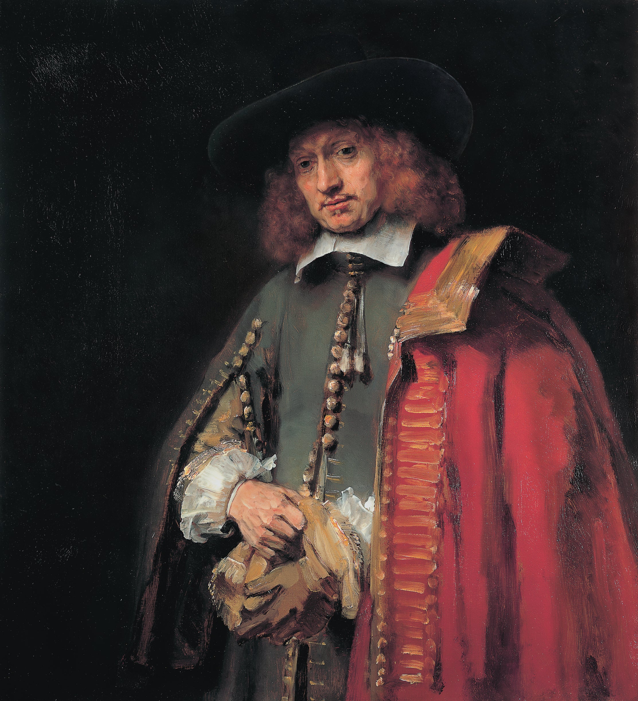 Reproduction du tableau « Portrait de Jan Six - Rembrandt » par Alpha Reproduction en peinture à l’huile