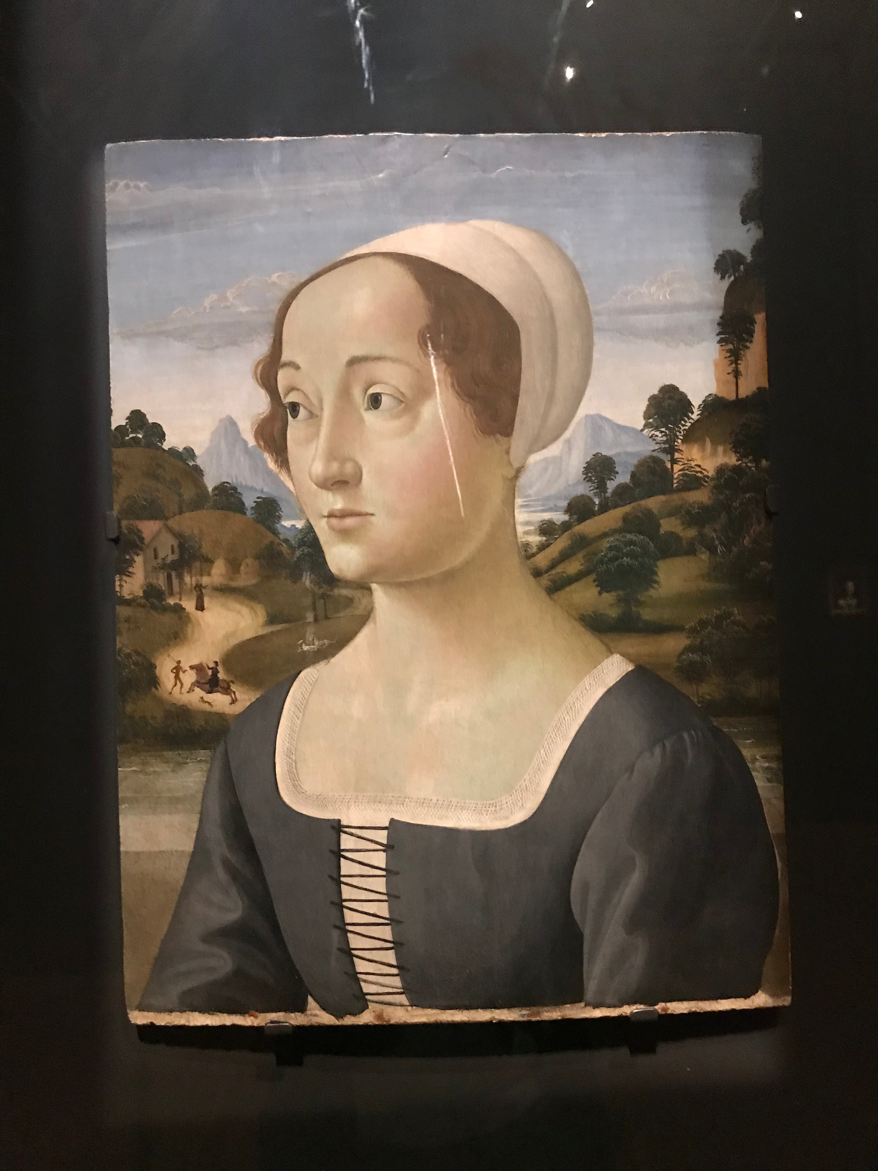 Portrait d'une femme - Domenico Ghirlandaio