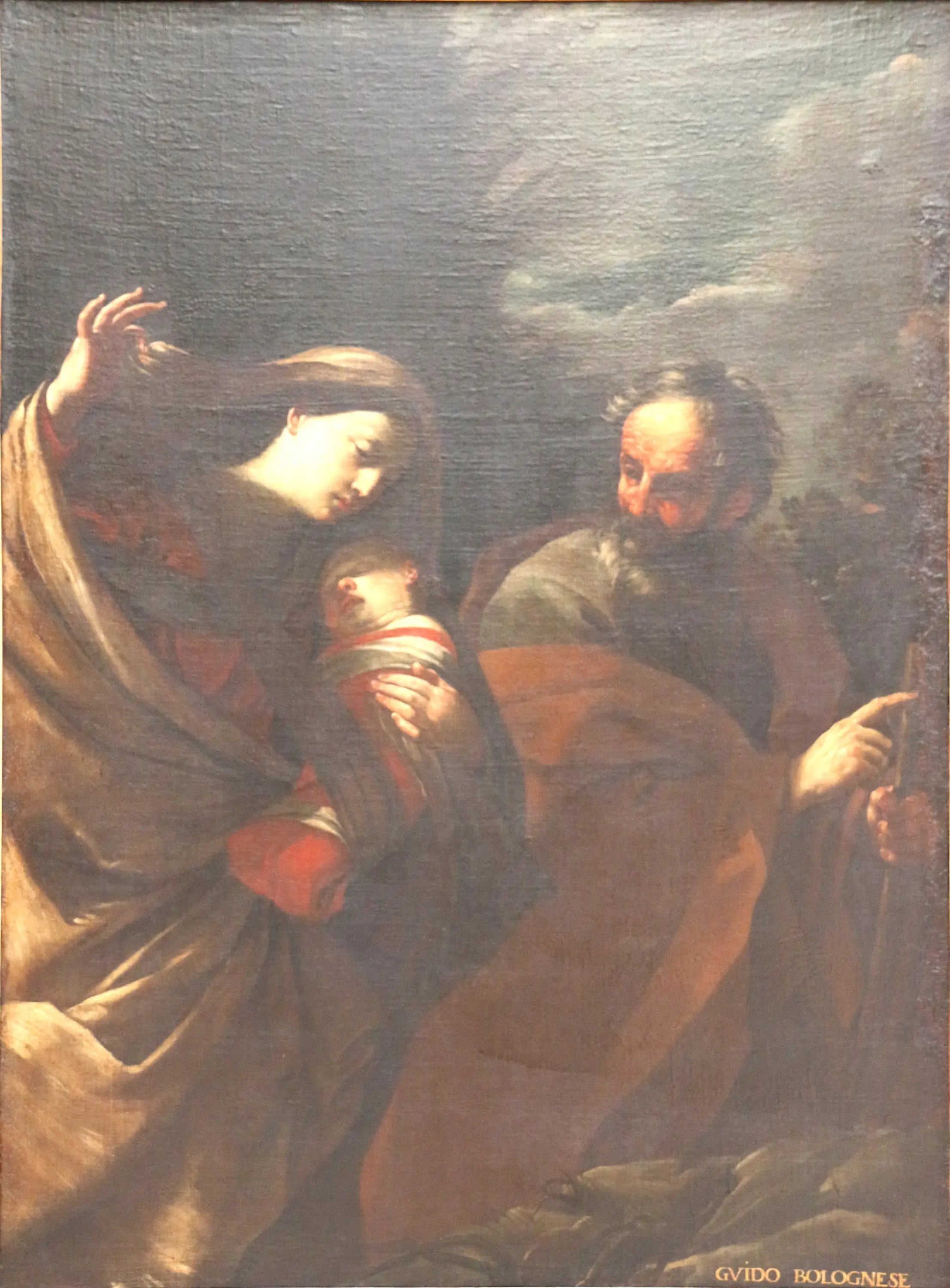 La fuite en Egypte - Guido Reni - Alpha Reproduction