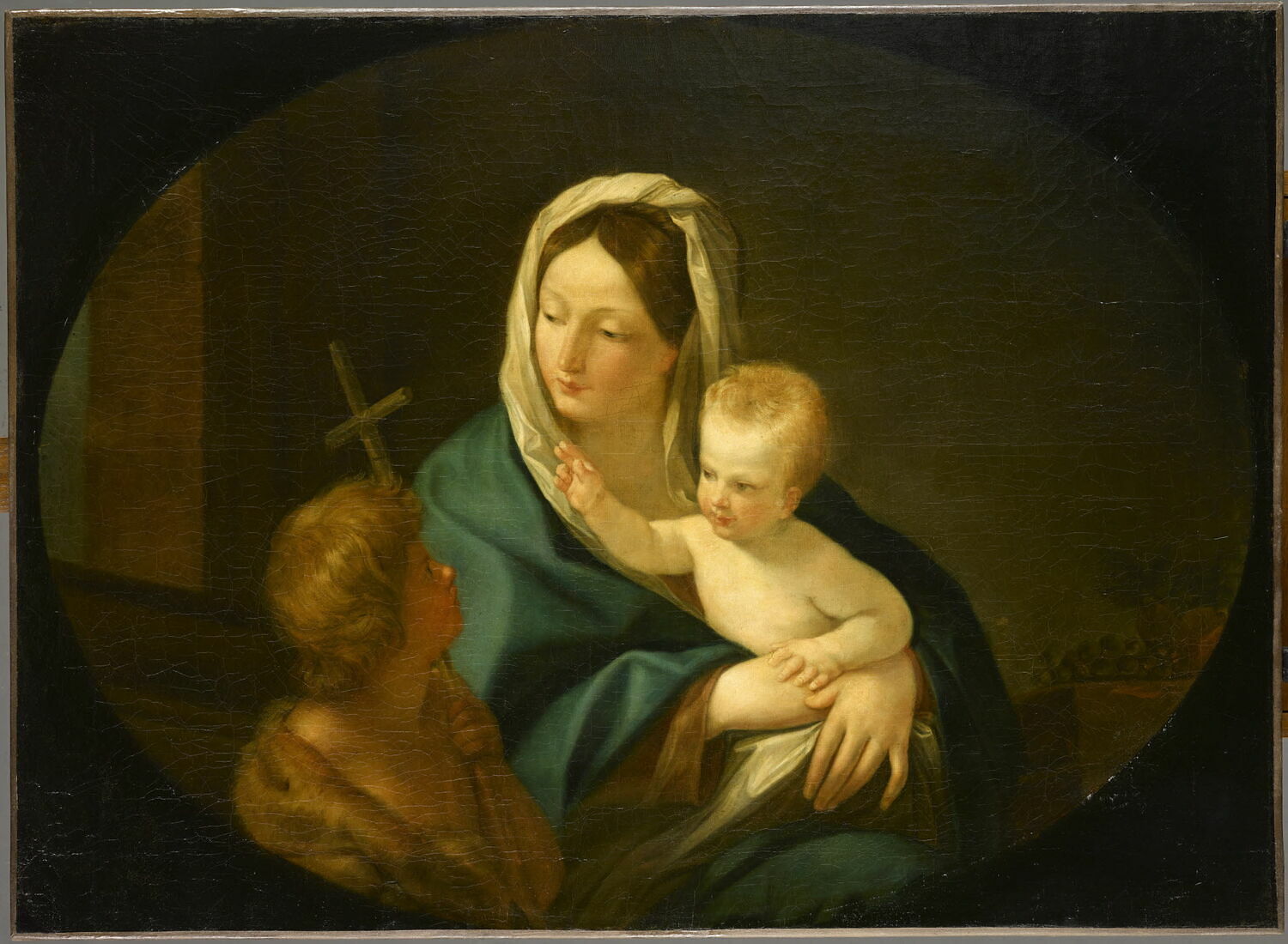 Vierge à l'Enfant avec saint Jean Baptiste - Guido Reni