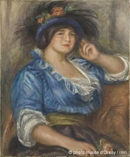Reproduction du tableau « Colonne romaine - Pierre-Auguste Renoir » par Alpha Reproduction en peinture à l’huile