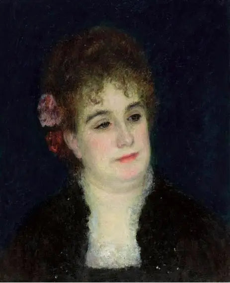 Reproduction du tableau « Portrait de Madame Georges Charpentier - Pierre-Auguste Renoir » par Alpha Reproduction en peinture à l’huile