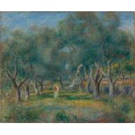 Reproduction du tableau « Avenue des Oliviers - Pierre-Auguste Renoir » par Alpha Reproduction en peinture à l’huile