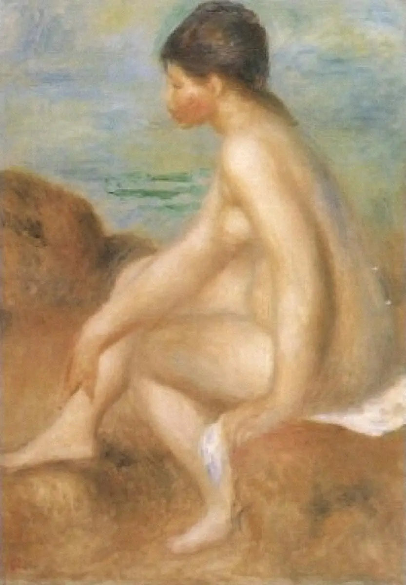 Reproduction du tableau « Baigneuse - Pierre-Auguste Renoir » par Alpha Reproduction en peinture à l’huile