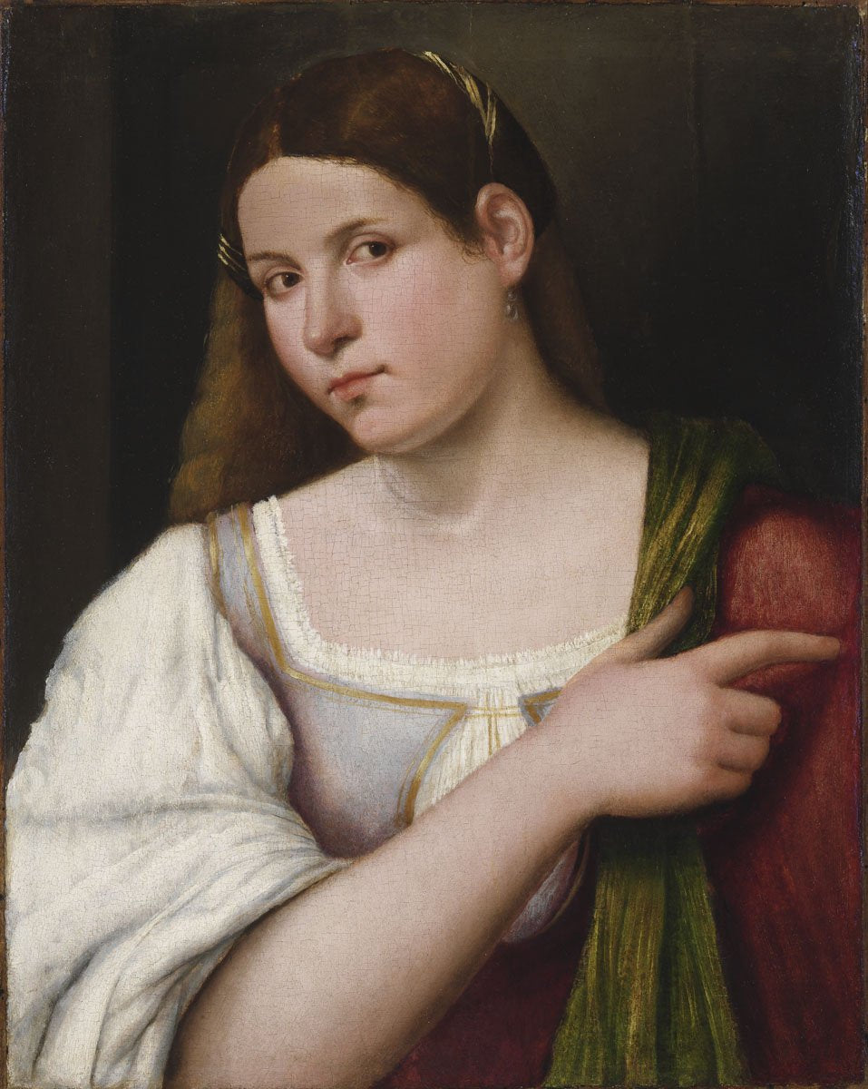 Portrait d'une fille - Sebastiano del Piombo