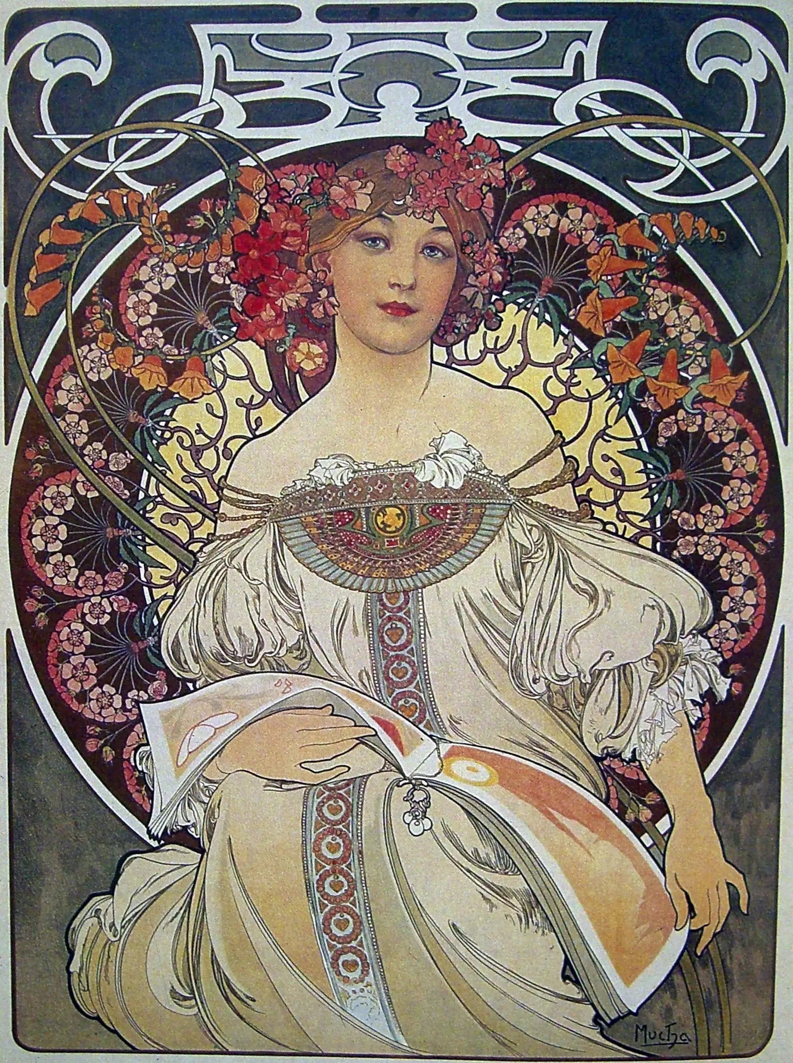 Rêverie - Alphonse Mucha - Alpha Reproduction