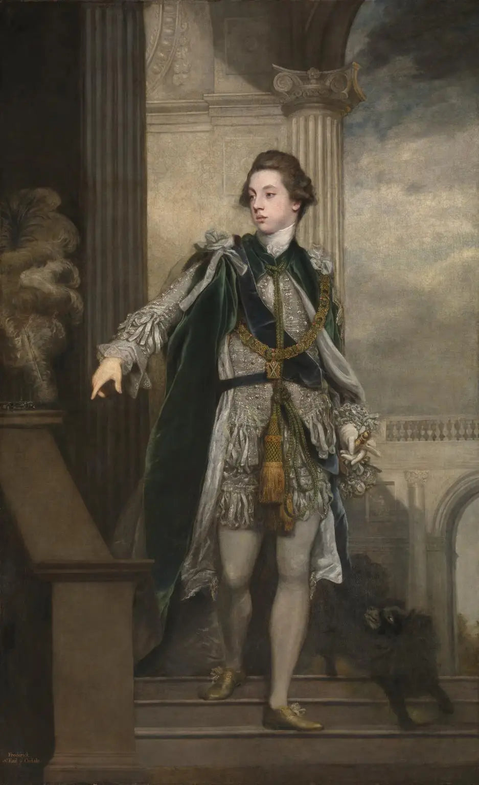 Portrait de Frederick Howard 5e comte de Carlisle (1748–1825) - Joshua Reynolds - Alpha Reproduction