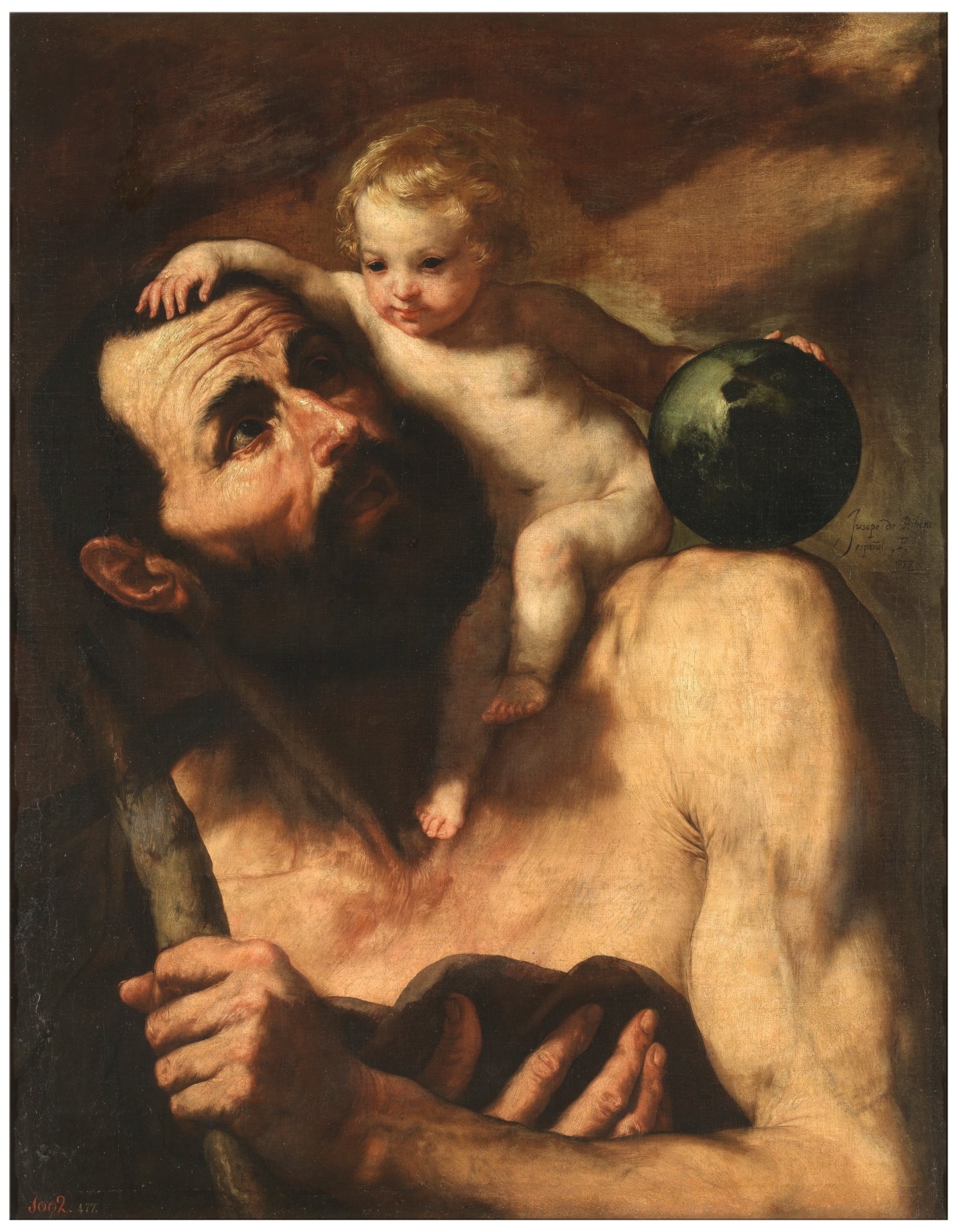 Saint Christophe - Jusepe de Ribera