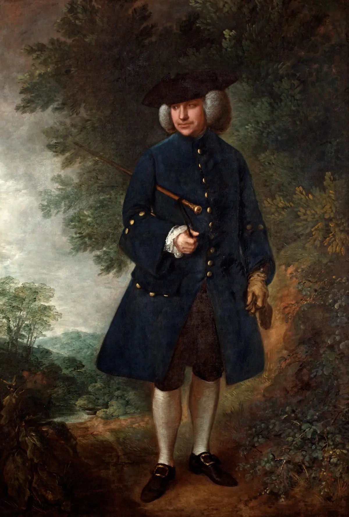 Dr Rice Charleton (1722/1723-1788) - Thomas Gainsborough - Alpha Reproduction