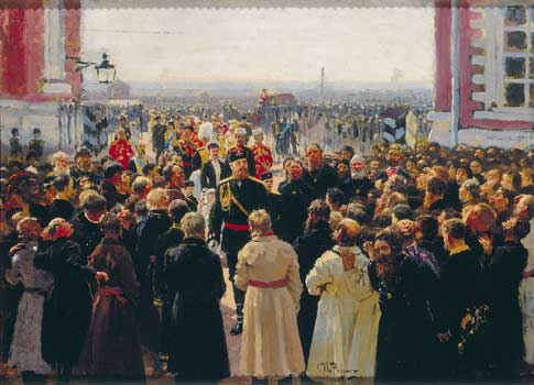 Délégation de voïgts devant Alexandre III - Ilya Repin