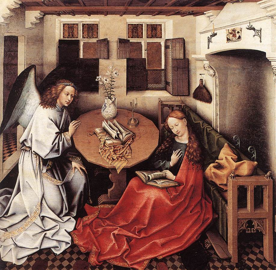 L'Annonciation - Robert Campin