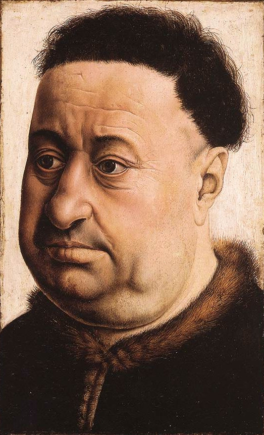 Portrait d'un homme gros - Robert Campin