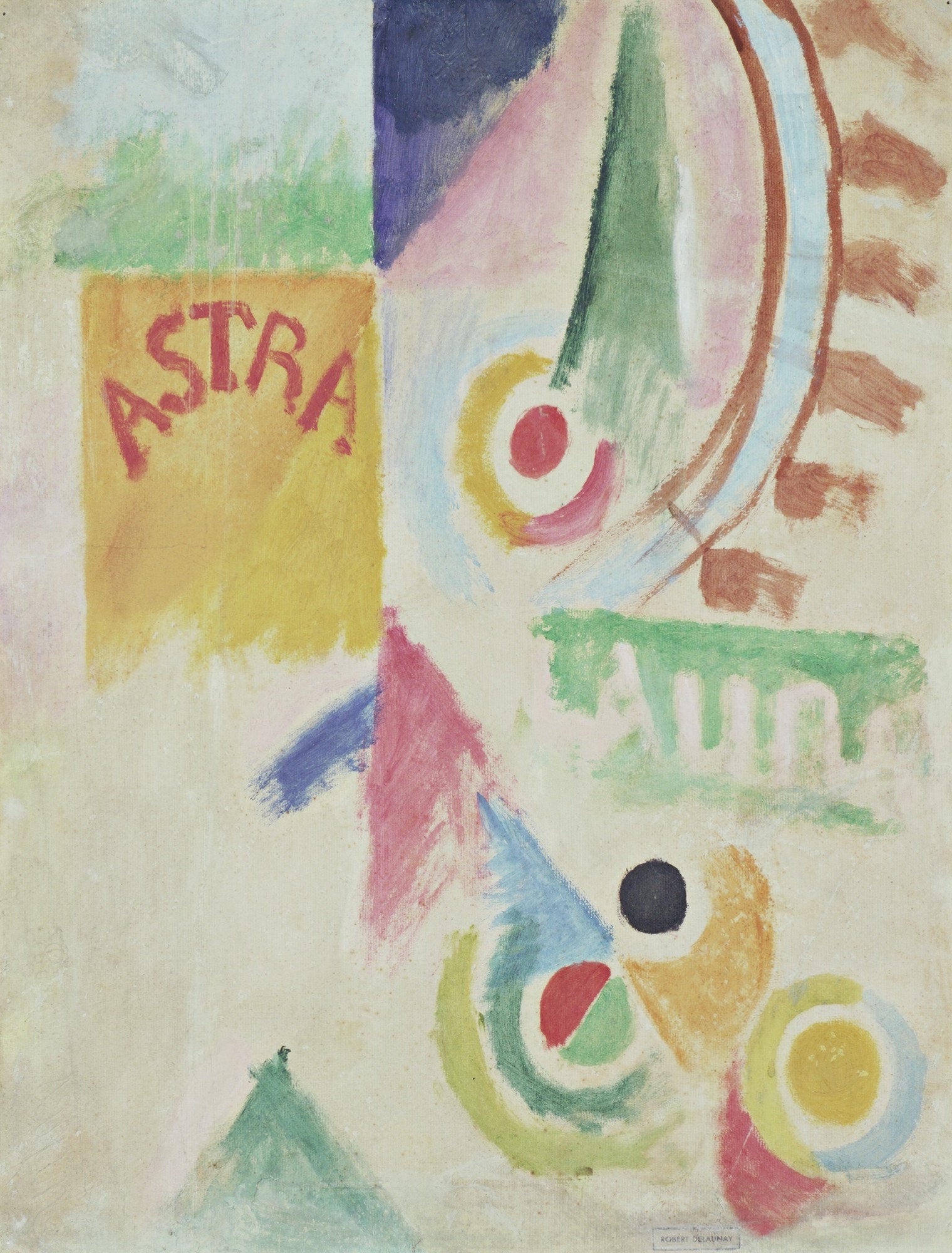 Reproduction du tableau « Football. L'Équipe de Cardiff - Robert Delaunay » par Alpha Reproduction en peinture à l’huile