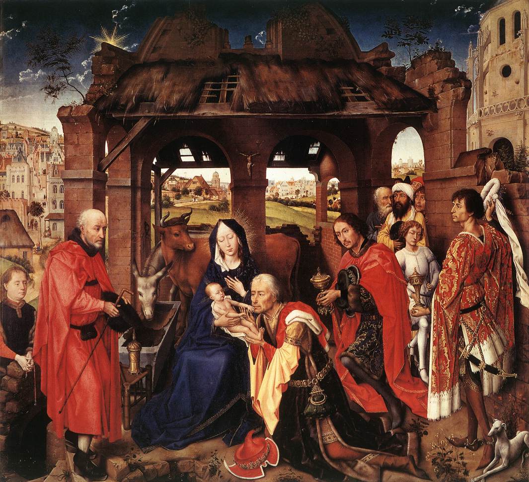 Adoration des Mages - Rogier van der Weyden