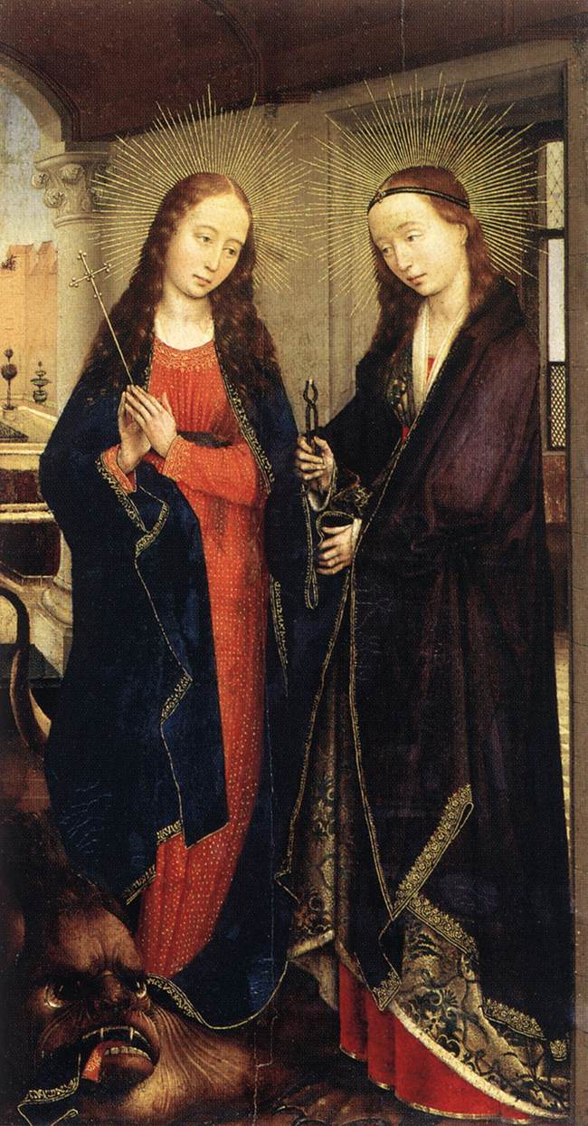 Sainte Marguerite et Sainte Apollonie - Rogier van der Weyden