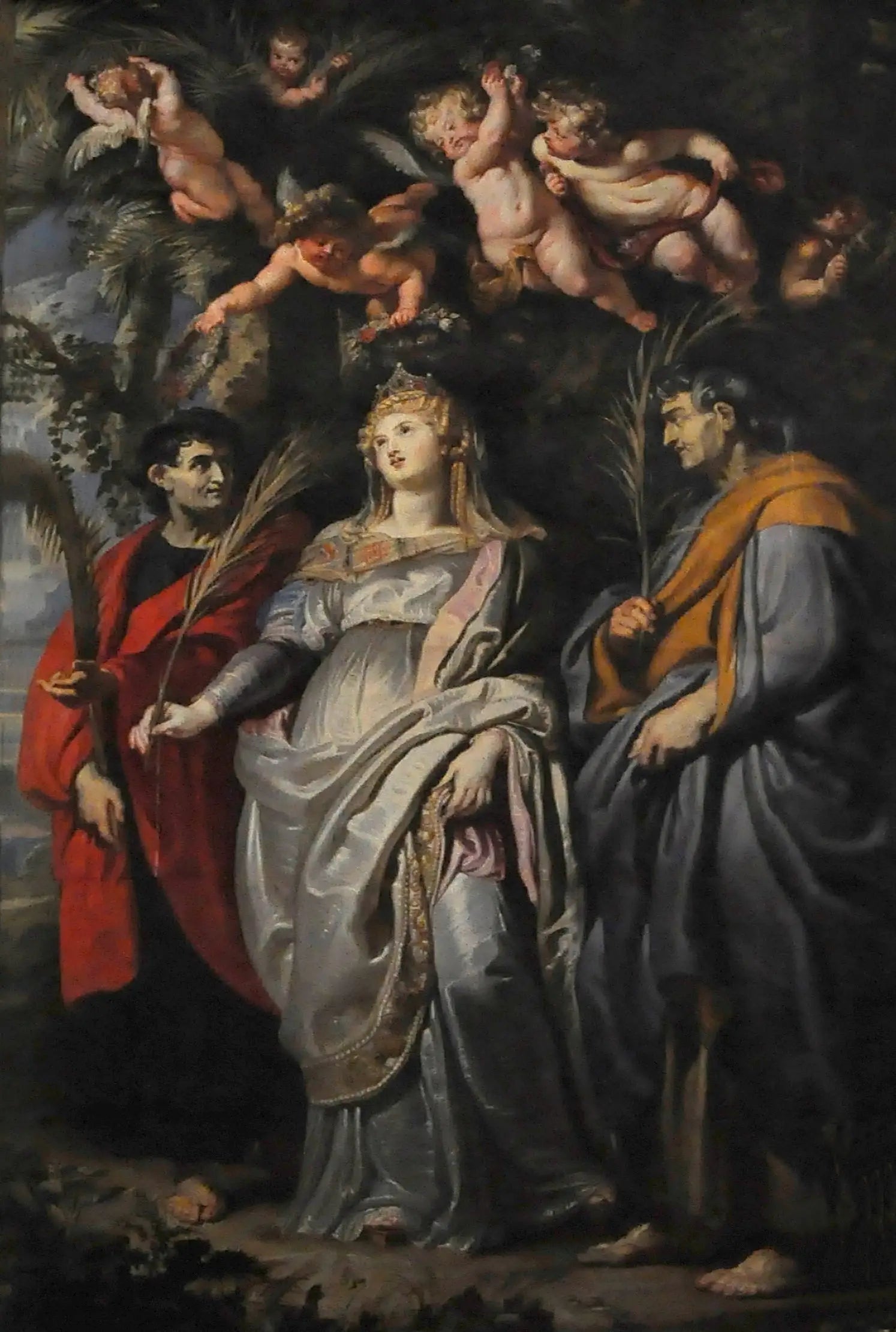 Domitille avec Nérée et Achilleus - Peter Paul Rubens - Alpha Reproduction