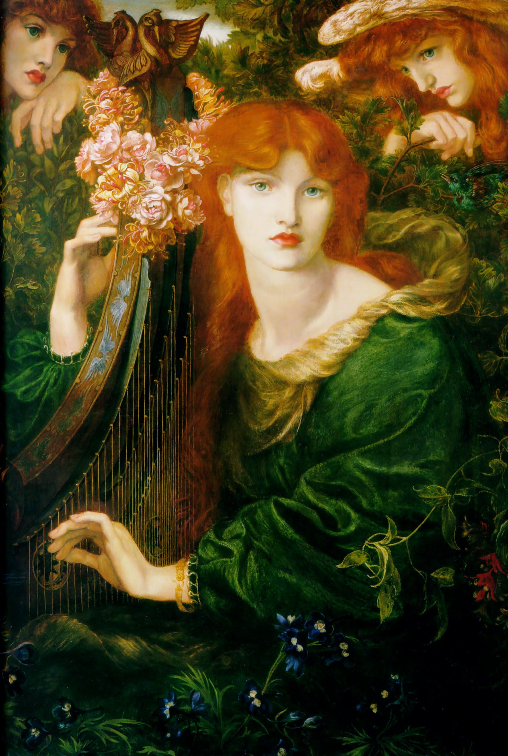 La Ghirlandata - Dante Gabriel Rossetti
