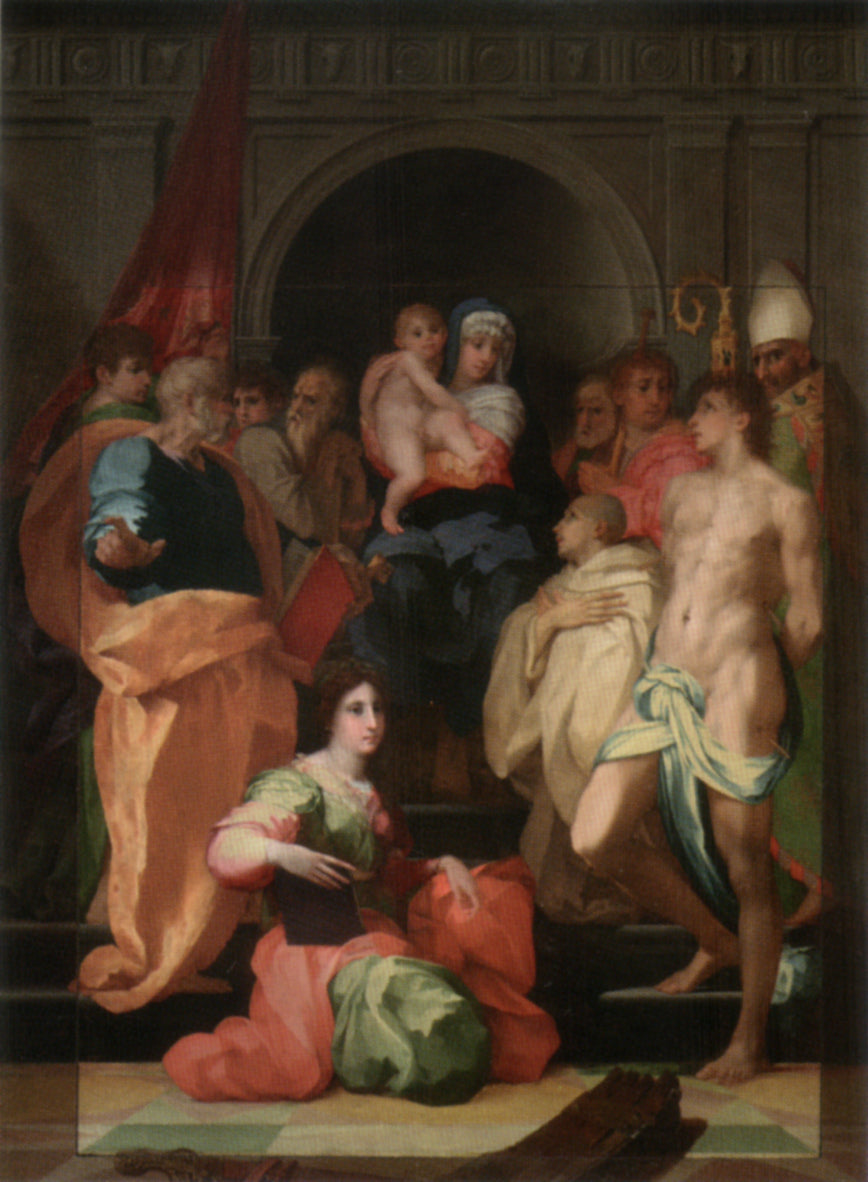 Conversation sacrée - Rosso Fiorentino
