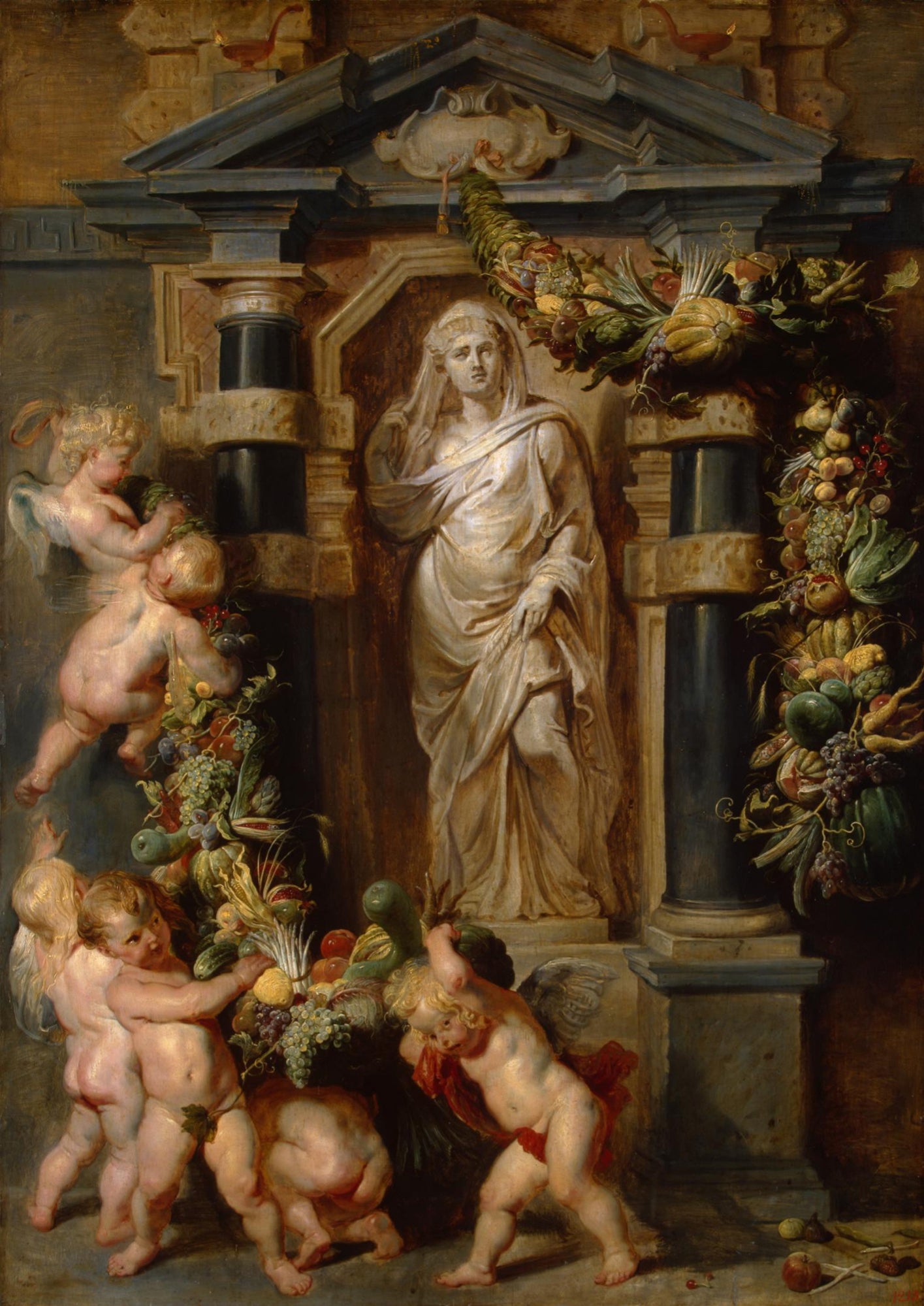 Statue de Cérès - Peter Paul Rubens