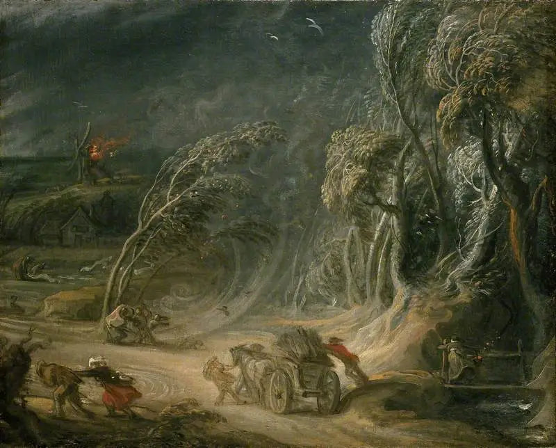 Paysage: Une tempête - Peter Paul Rubens - Alpha Reproduction