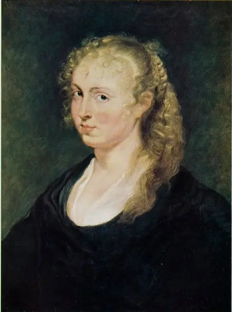 Portrait d’une femme inconnue aux cheveux blonds tressés - Peter Paul Rubens - Alpha Reproduction
