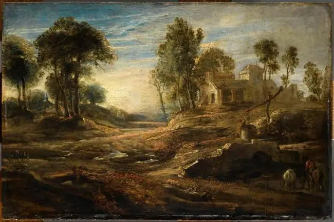 Paysage à l’abreuvoir - Peter Paul Rubens - Alpha Reproduction