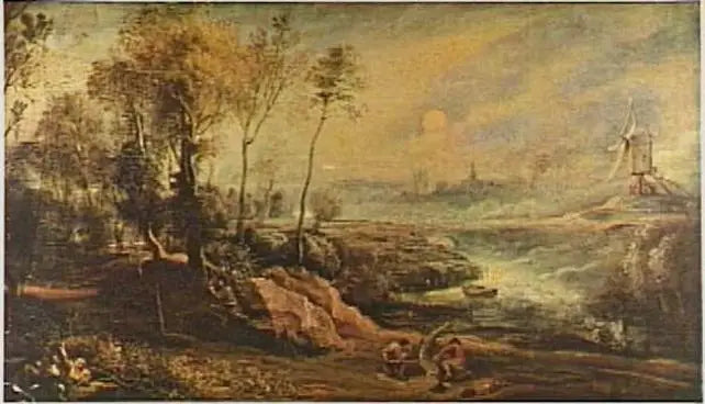Paysage à l’oiseleur - Peter Paul Rubens - Alpha Reproduction