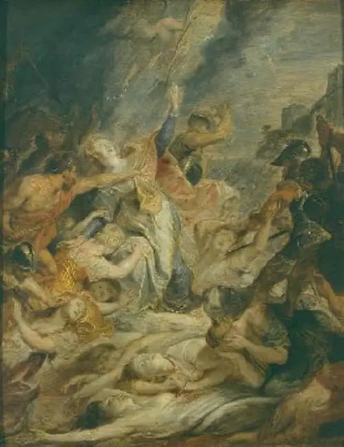 Le martyre de sainte Ursule - Peter Paul Rubens - Alpha Reproduction
