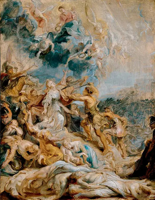 Martyre de sainte Ursule - Peter Paul Rubens - Alpha Reproduction