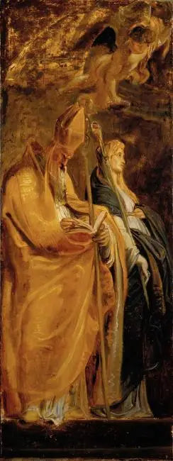 Saints Amand et Walburge - Peter Paul Rubens - Alpha Reproduction