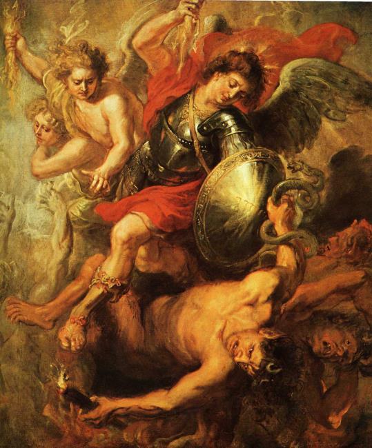 Saint Michel terrassant les anges rebelles - Peter Paul Rubens