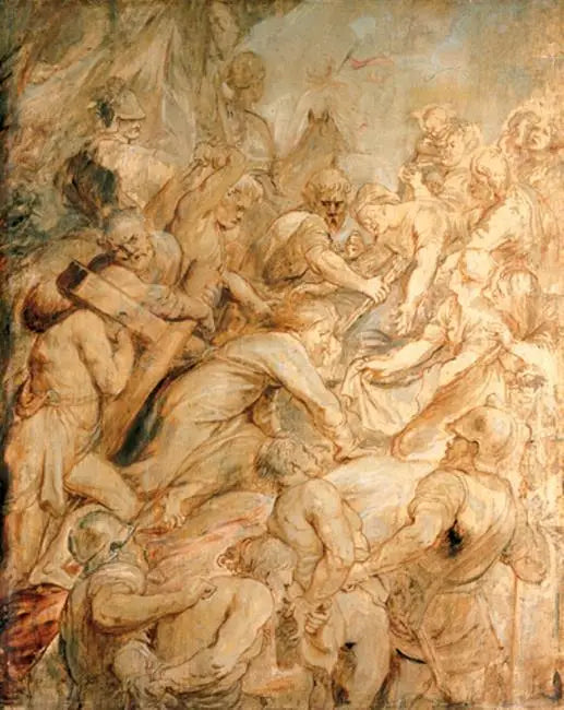 Le Christ portant la croix 1634-1637 - Peter Paul Rubens - Alpha Reproduction
