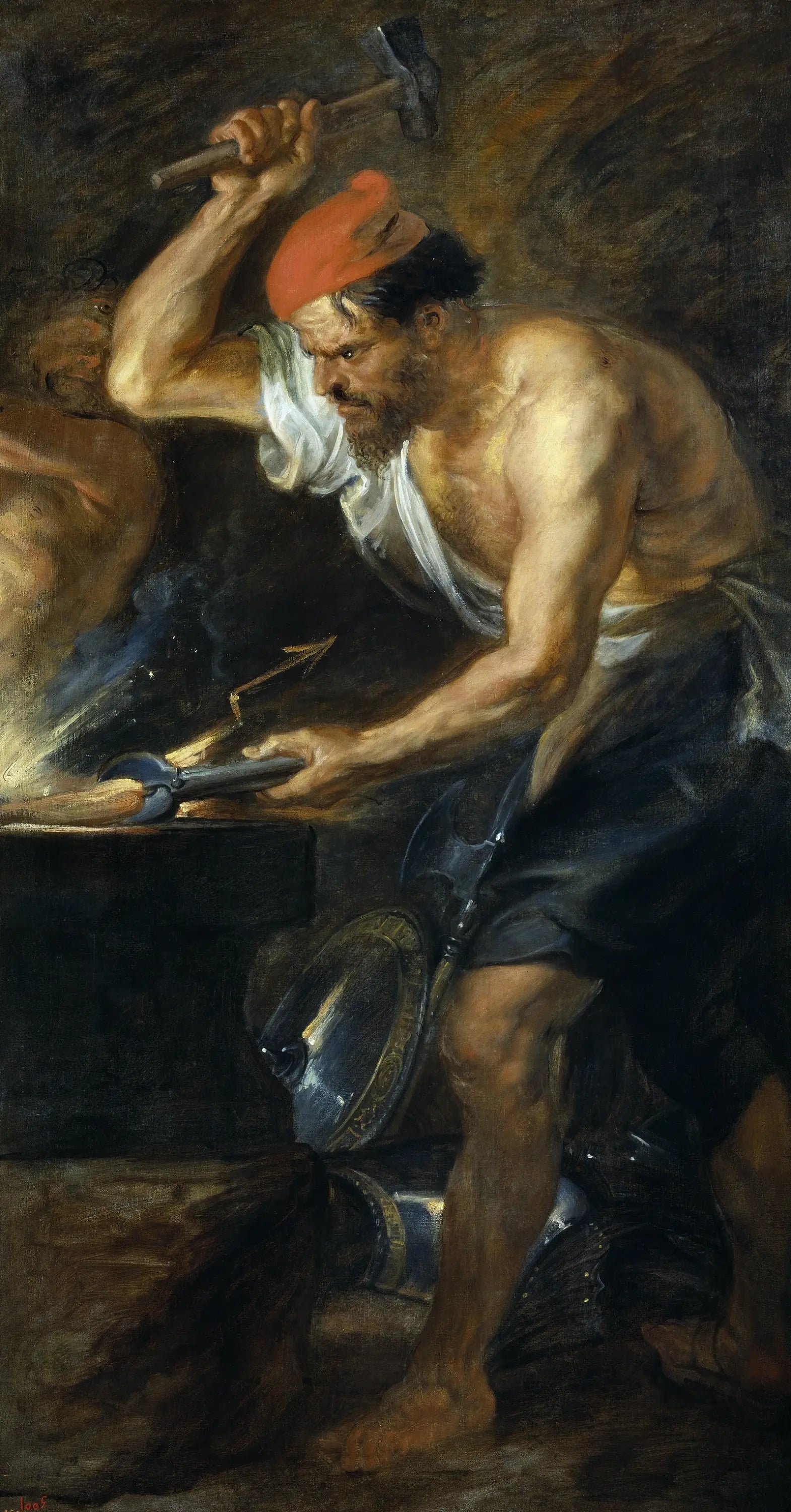 Vulcain forge les foudres de Jupiter - Peter Paul Rubens - Alpha Reproduction