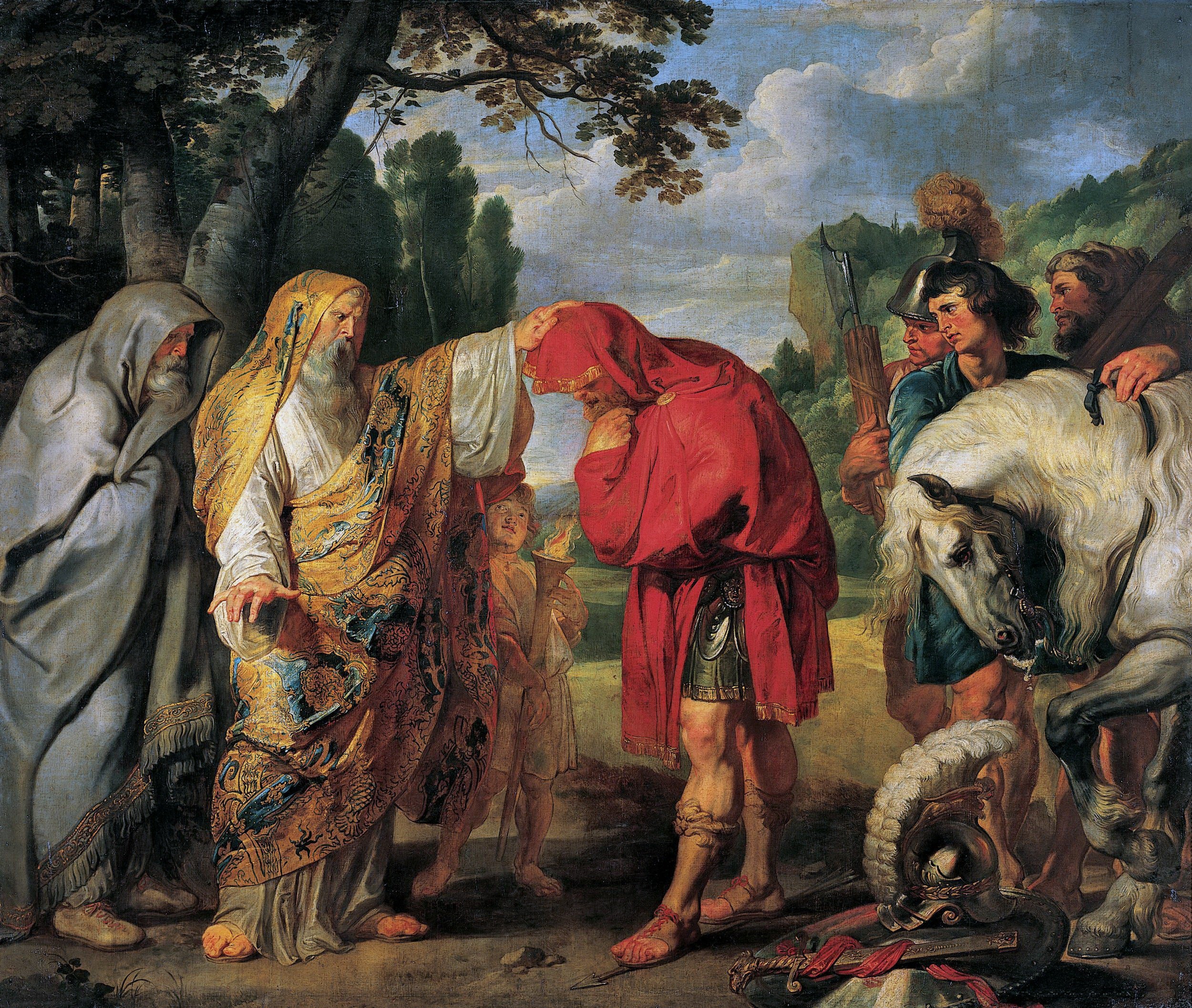 Decius Mus se prépare à la mort - Peter Paul Rubens