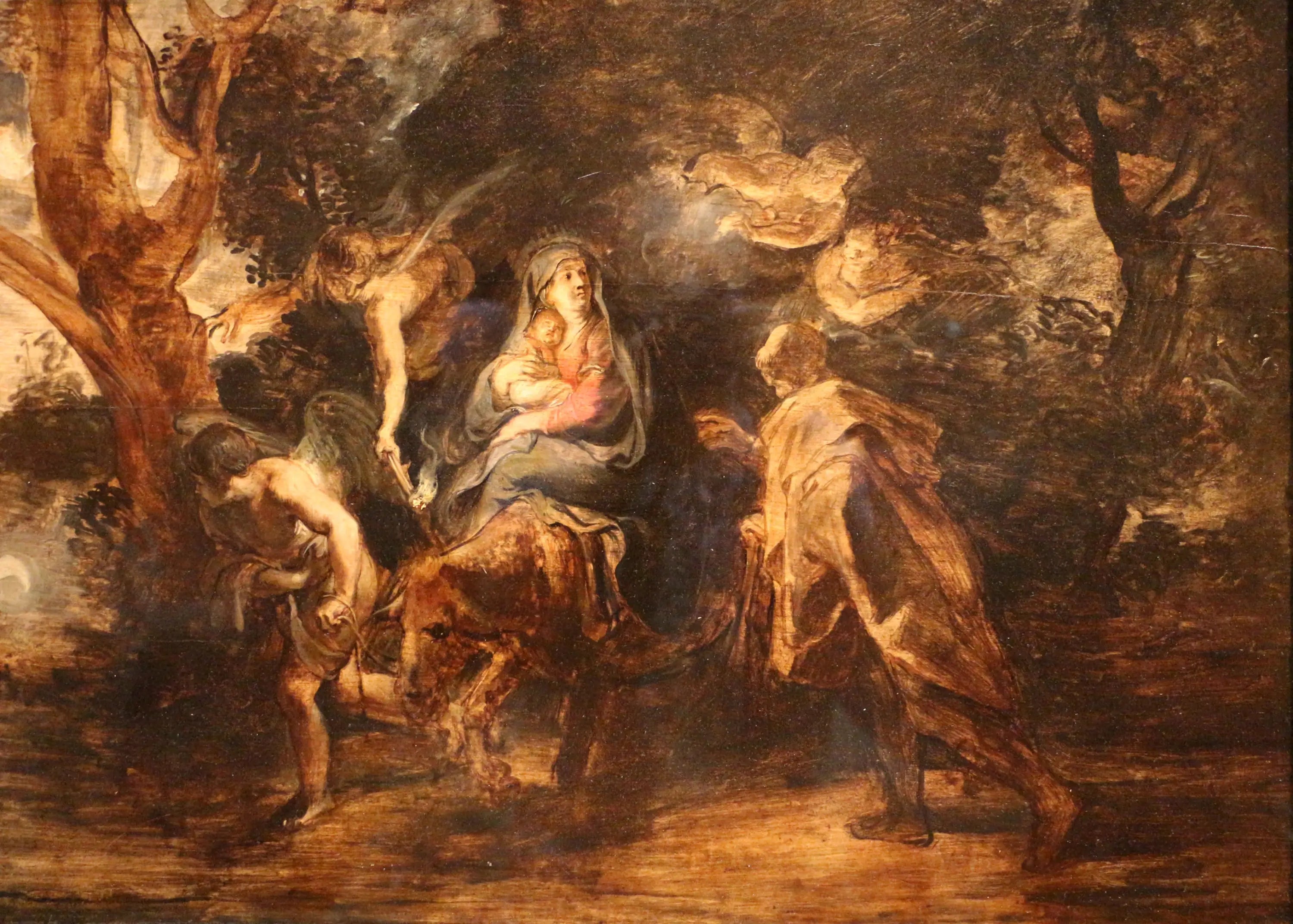 Fuite en Égypte - Peter Paul Rubens - Alpha Reproduction