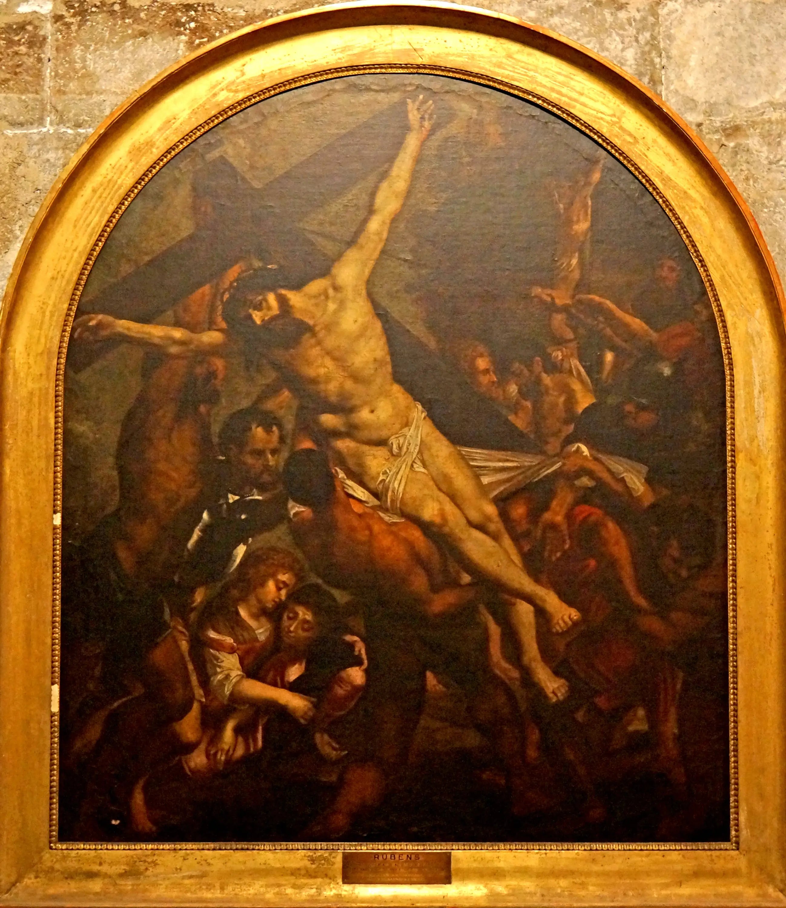 l’Érection de la croix - Peter Paul Rubens - Alpha Reproduction