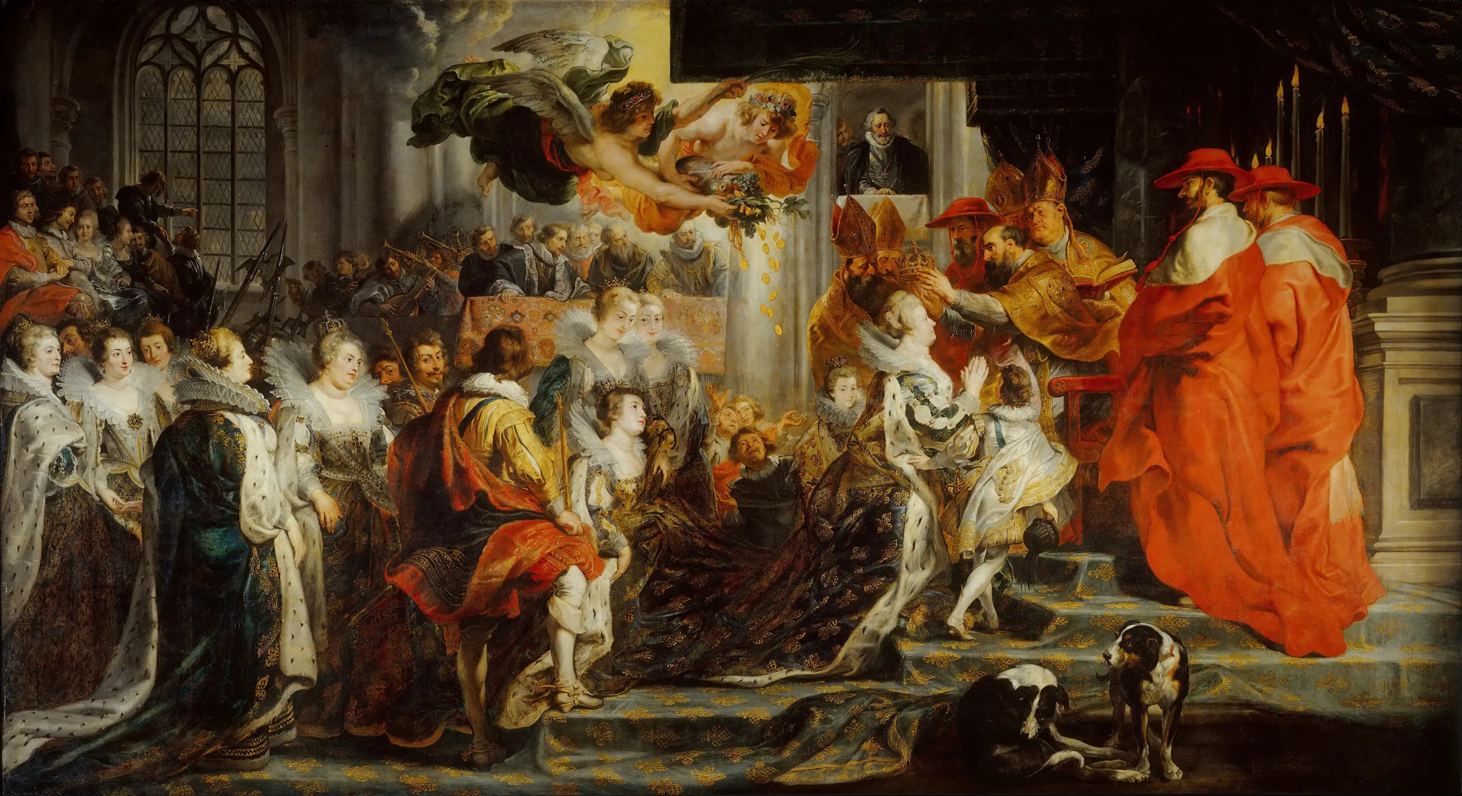 Couronnement de Marie de Médicis le 13 mai 1610 - Peter Paul Rubens - Alpha Reproduction