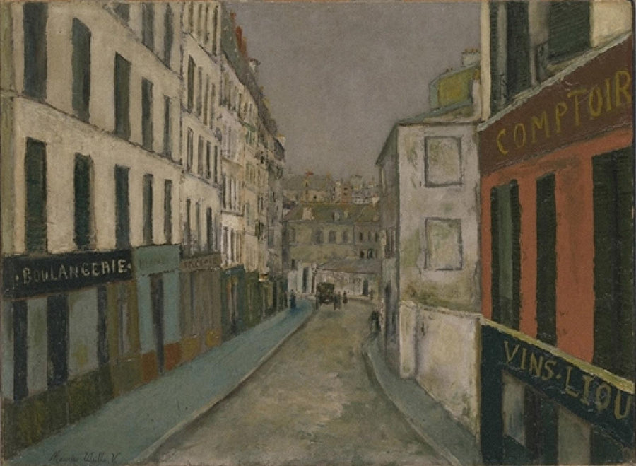 Rue Marcadet (1909) - Maurice Utrillo