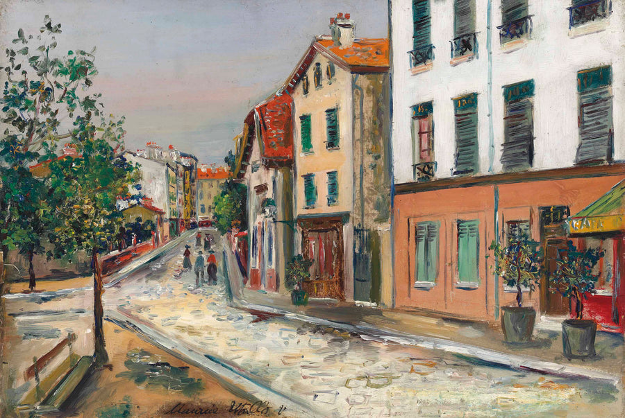 Rue du XIIIe Arrondissement à Paris (1919) - Maurice Utrillo