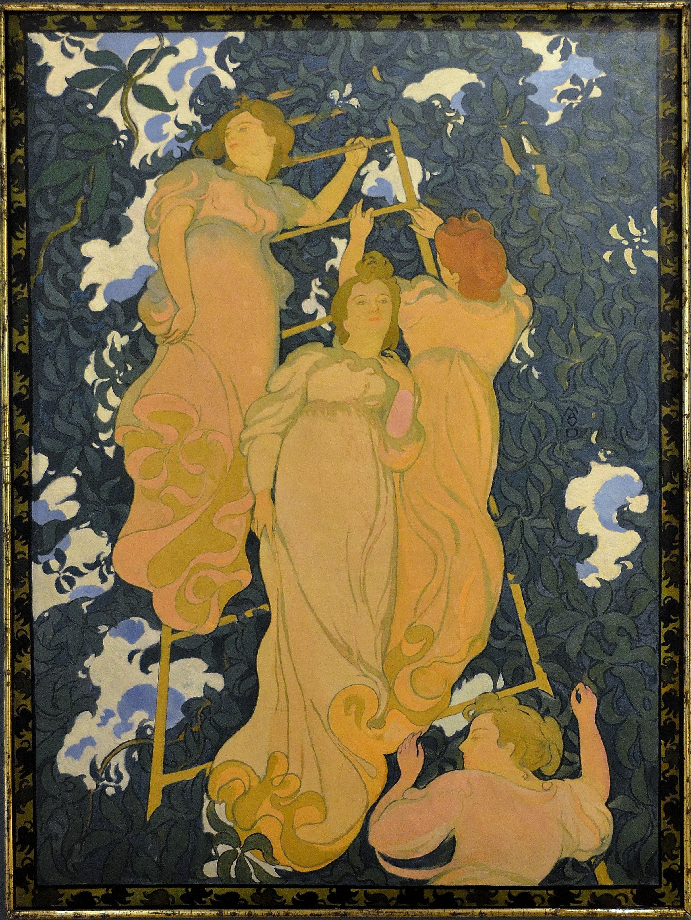 L'Échelle dans le feuillage - Maurice Denis