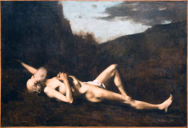 Saint Jérôme dans le désert - Jean-Jacques Henner
